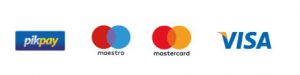 Pikpay, Maestro, Mastercard, Visa Pikpay, Maestro, Mastercard, Visa